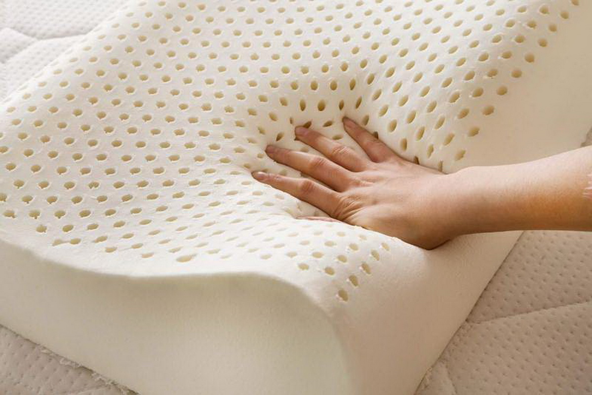 oreillers et matelas en latex