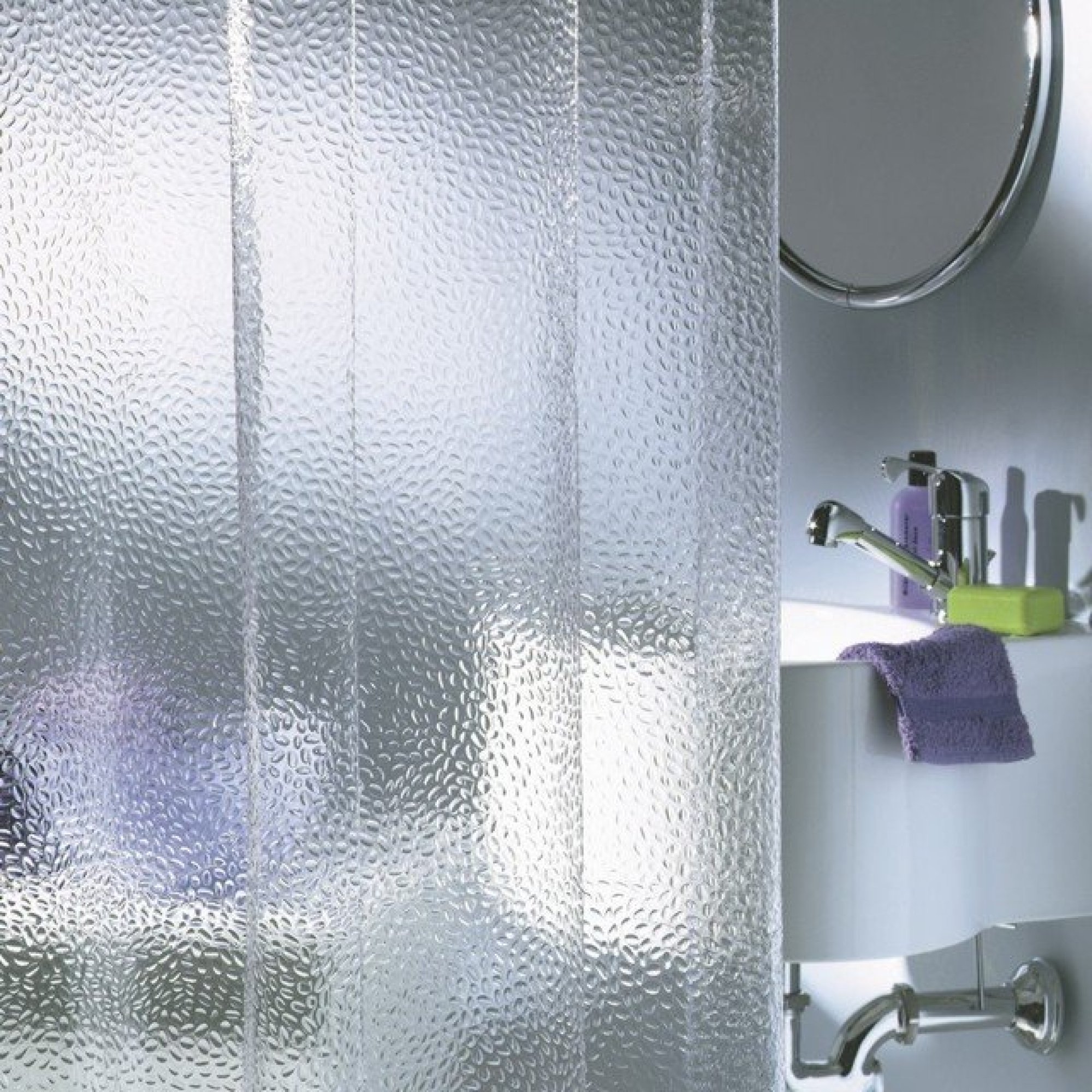 cortinas de silicone para o banheiro