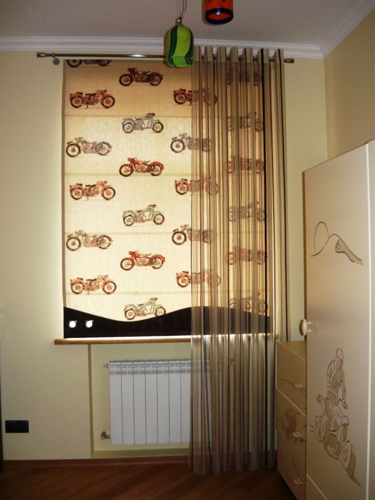 rideaux pour la chambre des enfants