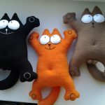 Oreiller chat Simon