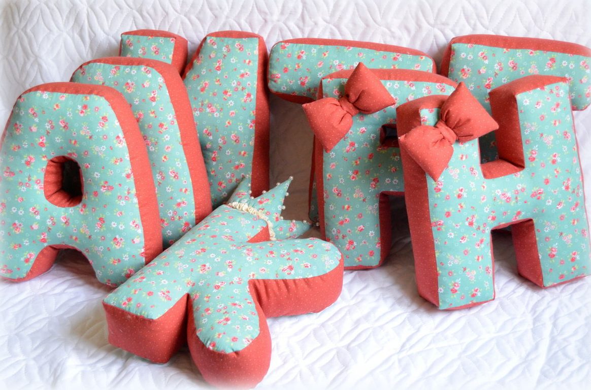 lettres d'oreiller doux