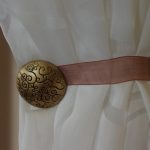 aimant de ramassage pour idées de design de rideaux