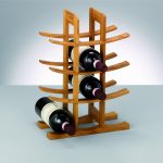 support de bouteille de vin