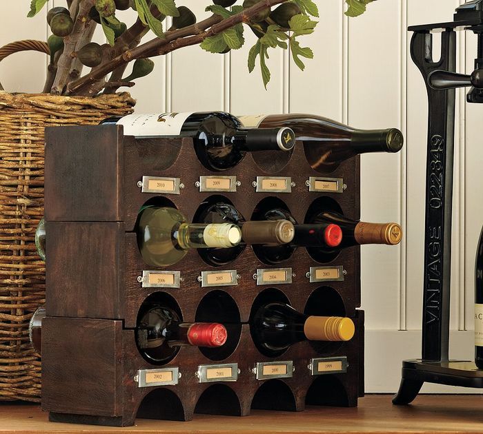 conception de porte-bouteille de vin