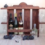 porte-bouteille de vin décor photo