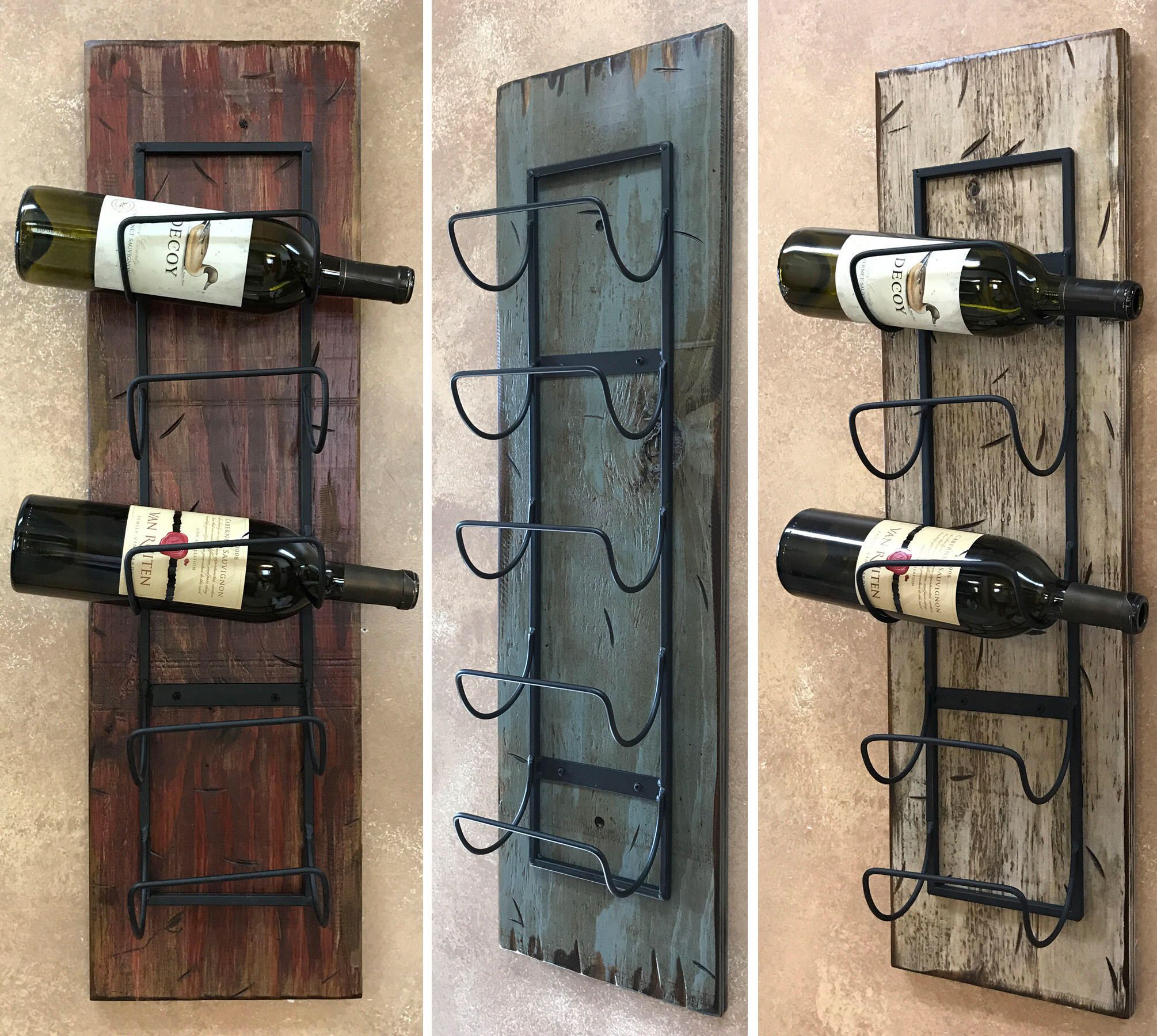 stand pour des idées de conception de bouteilles de vin