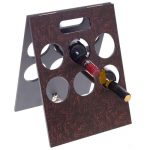 options de photo de support de bouteille de vin