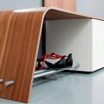stand pour chaussures photo décor