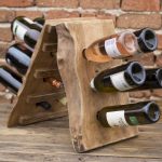 porte-bouteille de vin décor photo