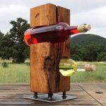 idées de design de porte-bouteilles de vin