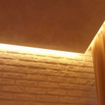 rideaux d'éclairage intérieur