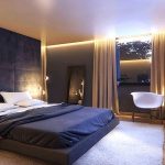 éclairage de rideau led design de bande led