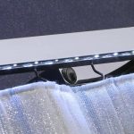 éclairage de rideau led idées de bandes design
