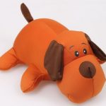 chien d'oreiller anti-stress
