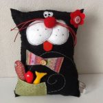 oreiller chat fot design