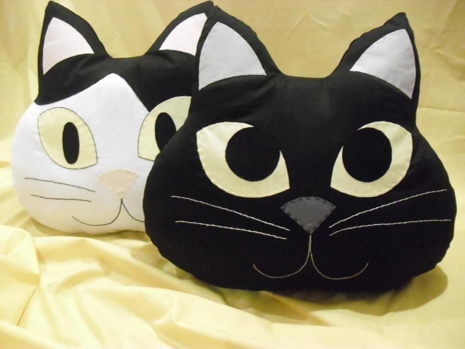 photo de conception de chat oreiller