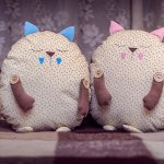 oreiller chat sortes de photos