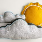 oreiller nuage décor photo