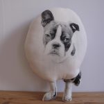 idées de revue de chien d'oreiller