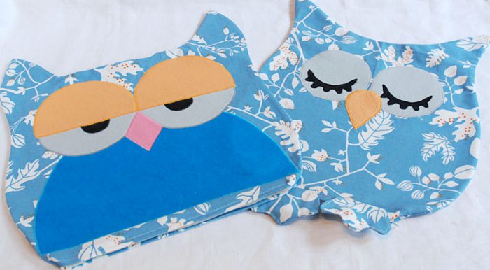 taie d'oreiller hibou