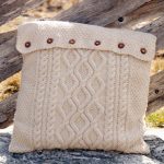 oreiller tricot idées intérieures