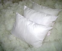 coussins en holofibre