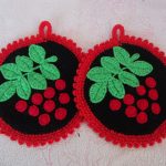 poignées de pot au crochet