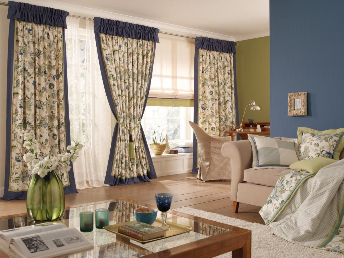 rideaux provence dans le salon