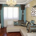 rideaux de draperie pour le salon