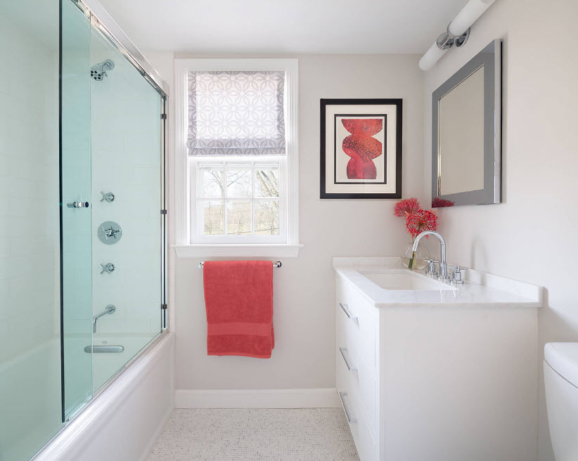rideau de salle de bain