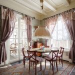 rideaux pour donner une photo d'un intérieur