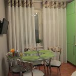 langsir untuk idea reka bentuk dapur grommet