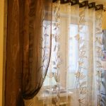 langsir untuk grommet pada reka bentuk foto grommet