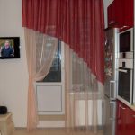 langsir untuk dapur pada idea foto grommet