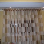 langsir untuk dapur pada idea hiasan grommet