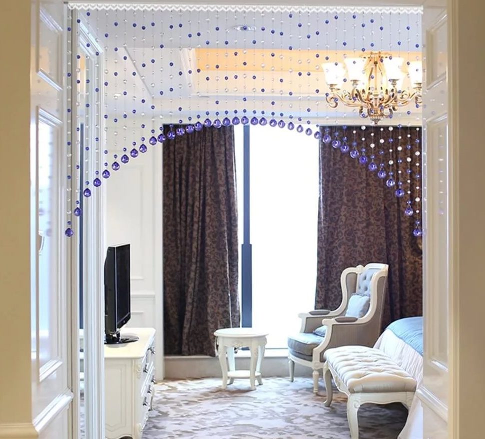 أفكار تصميم الستائر حبة
