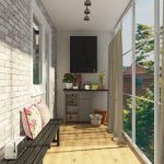 rideaux sur les idées de conception de balcon