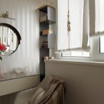 rideaux sur le balcon