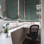 rideaux sur les options de balcon