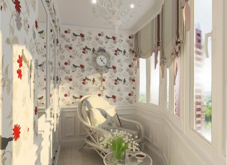 rideaux sur les idées de conception de balcon