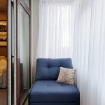 rideaux sur les options de décoration de balcon