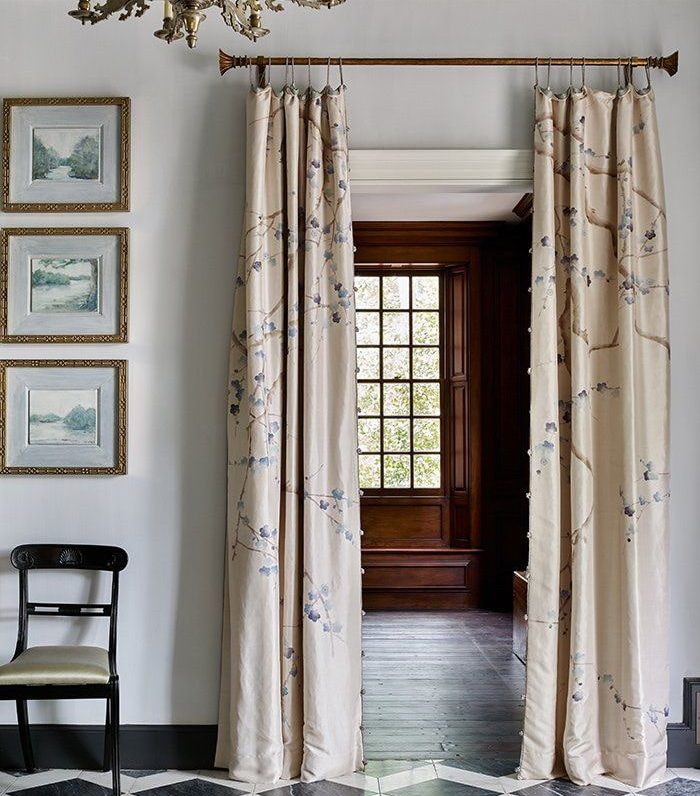 rideaux sur les idées de porte décor