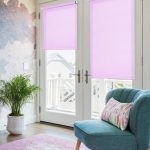 rideaux sur la porte décor idées de photo