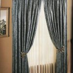 rideaux sur la décoration tirant