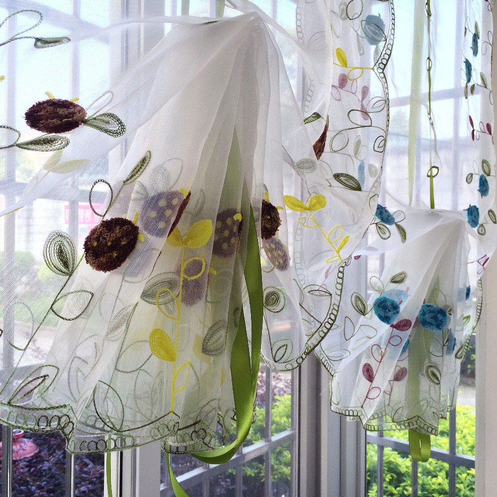 comment coudre des rideaux dans une cuisine en organza
