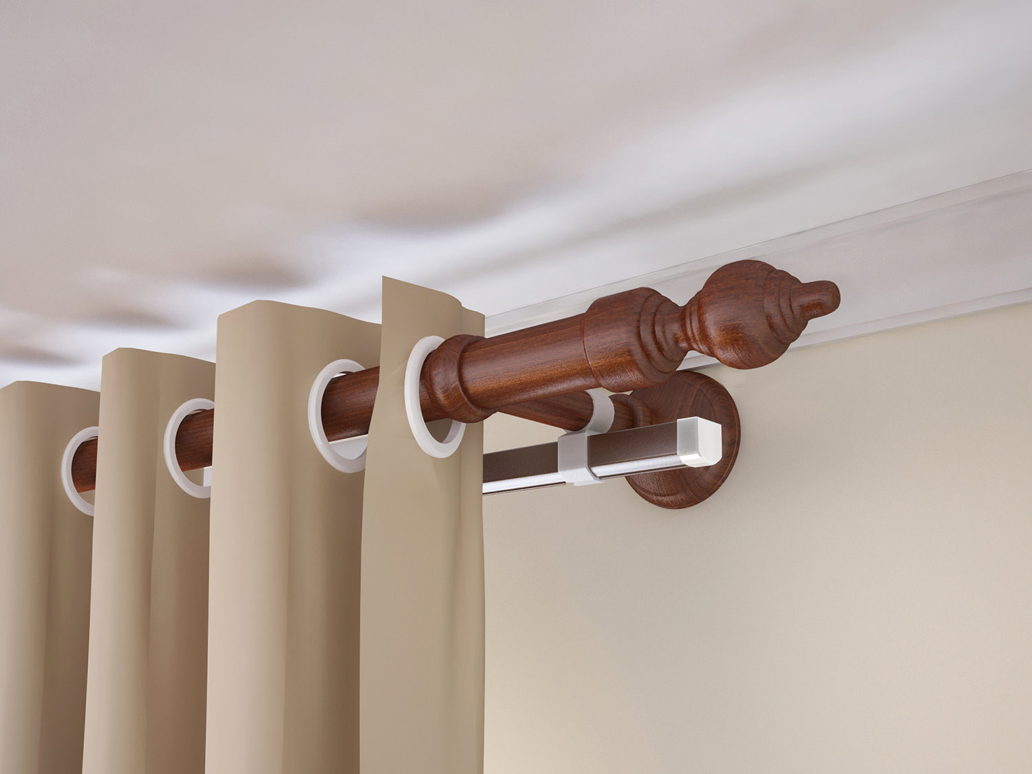 idee di tende a occhiello