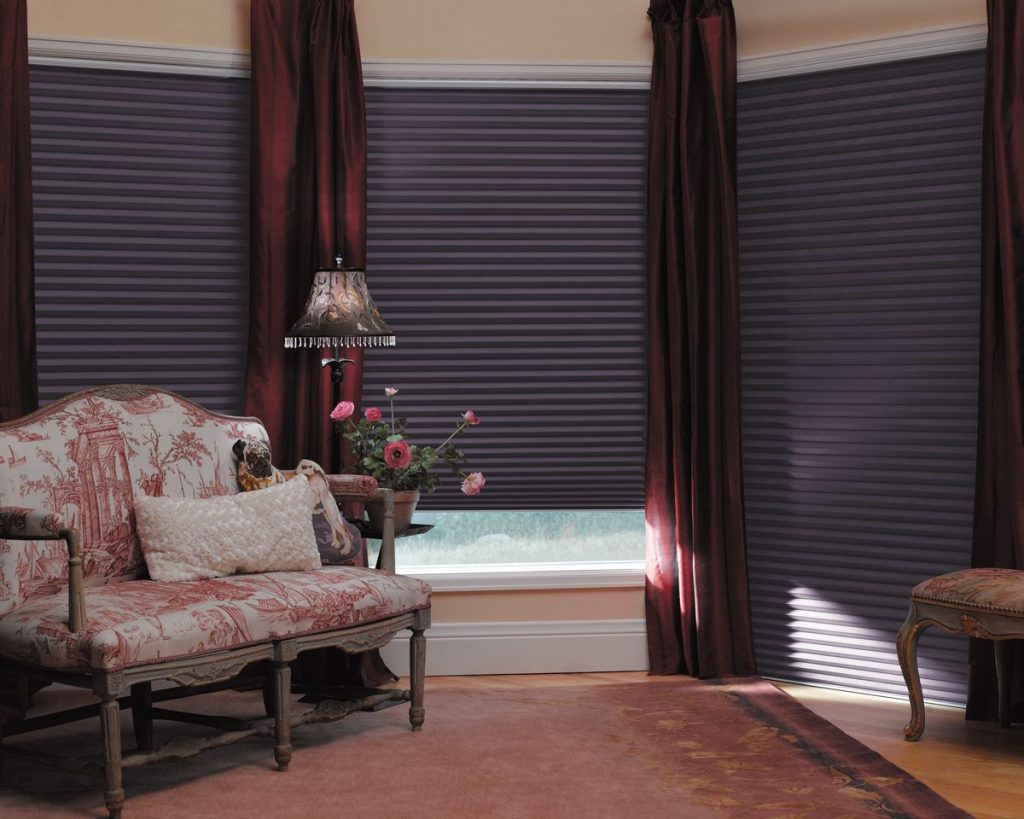 Blackout Pleated Blinds
