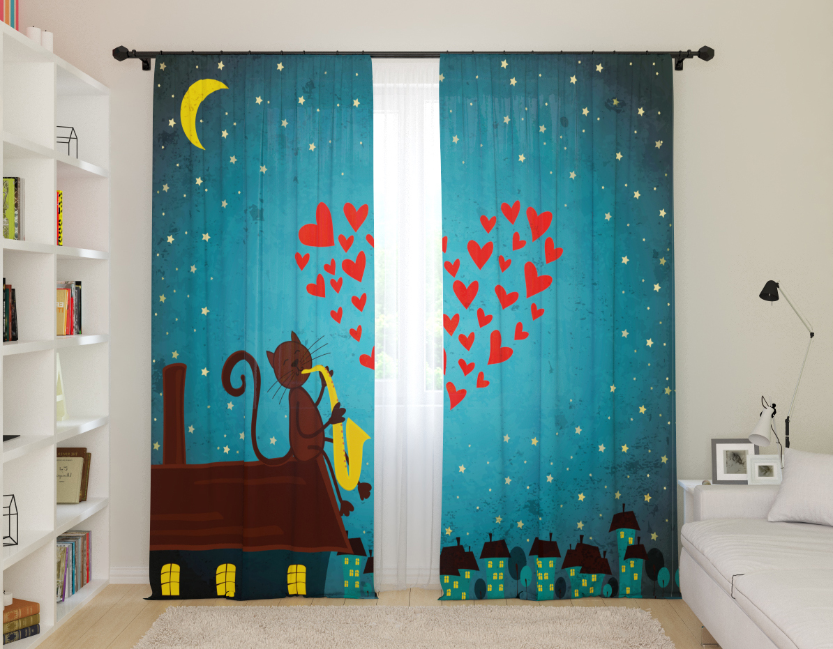 rideaux avec des idées de décoration étoiles