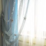 rideaux avec des idées de conception astérisques