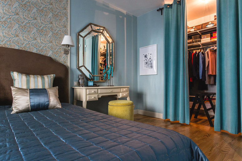 rideaux dans les idées de photo du vestiaire